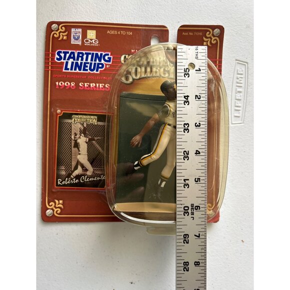 Starting Lineup 1998 Roberto Clemente Collectors Figure Pittsburgh Pirates - Picture 3 of 4